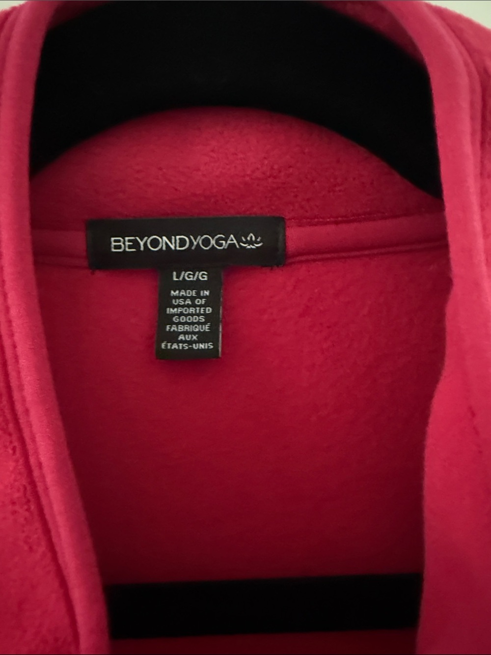 Beyond Yoga Deep Raspberry Snap-Front Jacket - Picture 4 of 5